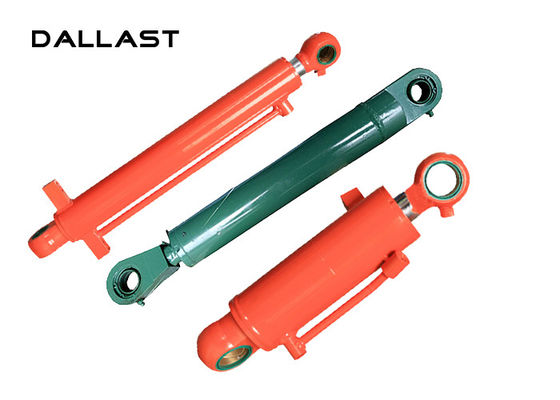 Garbage Trucks Double Acting Welded Hydraulic Cylinder Piston
