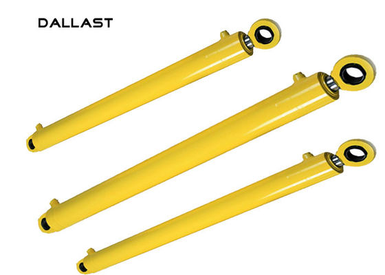 20 Inch Long Stroke Hydraulic Cylinder Telescoping Sleeve Double Acting Hollow