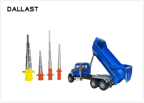 2 / 3 / 4 Stage Hydraulic Cylinder , Telescopic Agricultural Farm Truck Hydraulic Oil Cylinder