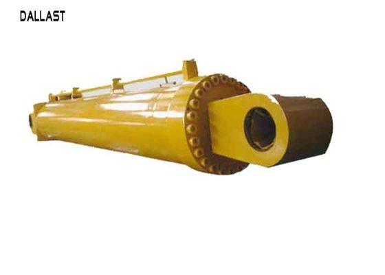 Industrial Flange Double Action Hydraulic Cylinder Long Stroke Large Bore for Excavator